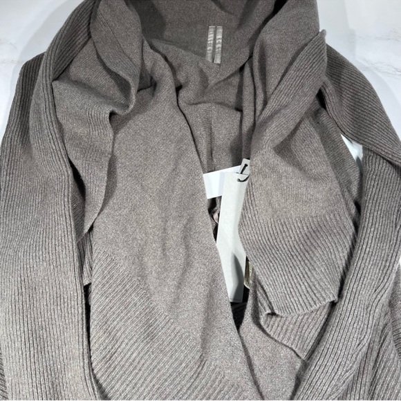 Rick Owens Cashmere Medium Wrap Dust Sweater Cardigan - Picture 8 of 16
